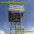 Supply and Install pressed galvanised steel sectional tank with steel tower 15m